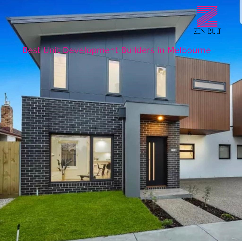 Unit Development Builders in Melbourne